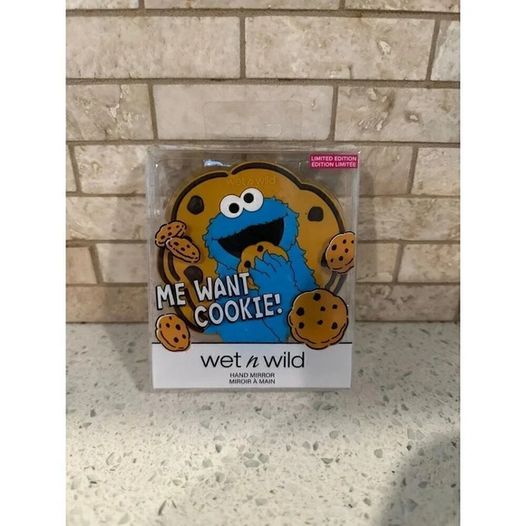 Wet n wild Sesame Street Cookie Monster Mirror - Limited‎ Edition #115 - Picture 1 of 2